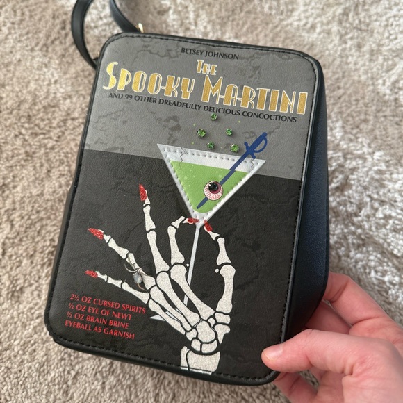 Betsey Johnson Spooky Martini Purse - Picture 8 of 10